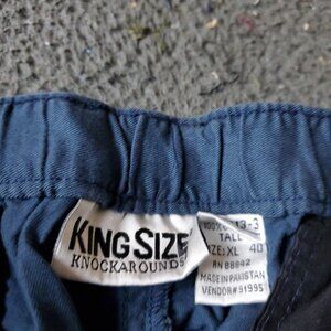 Lot of 10 NEW KingSize Pants Mens TALL 36 - 38  XLT x 40 Khaki Cargo y2K 90s